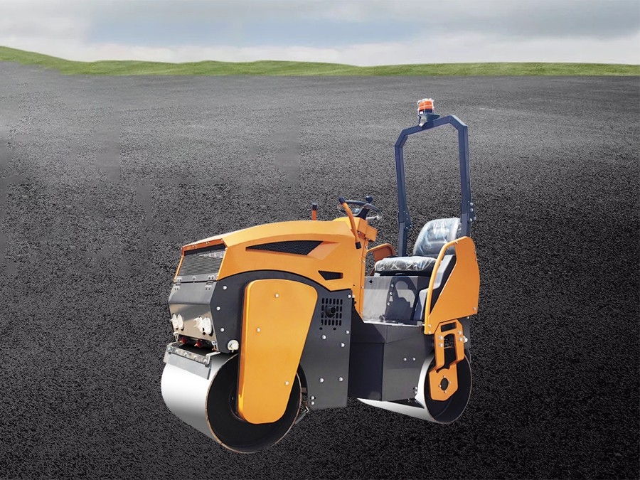ST1000--1000KG Double Drum Road Roller